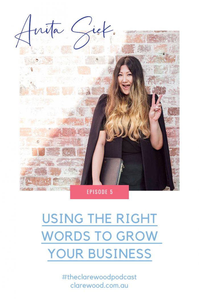 Using the right words to grow your business – with Anita from Wordfetti